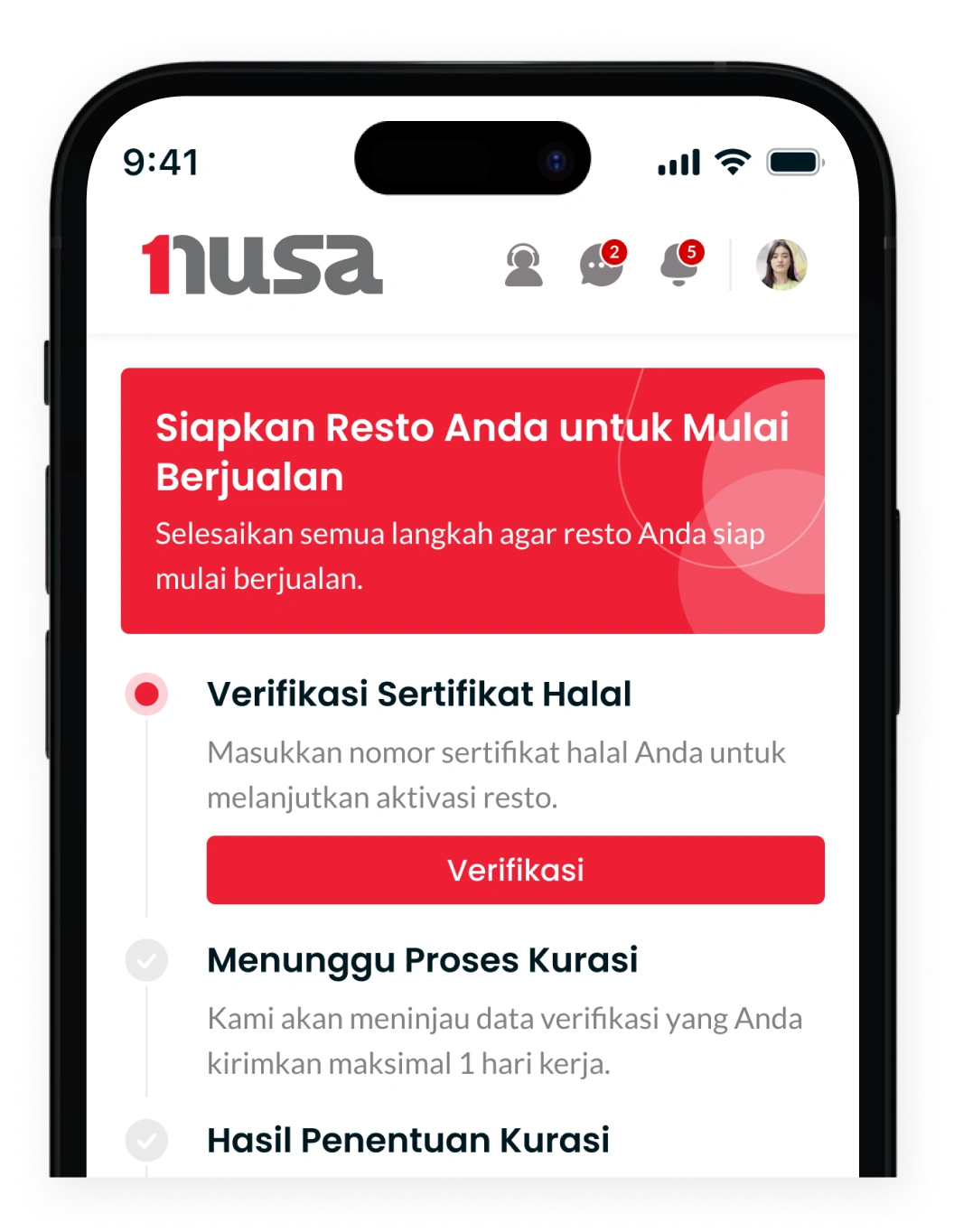 Aktivasi Resto