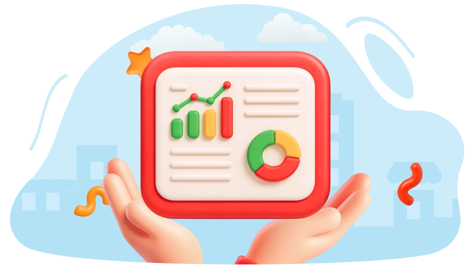 Dashboard CRM yang terpusat